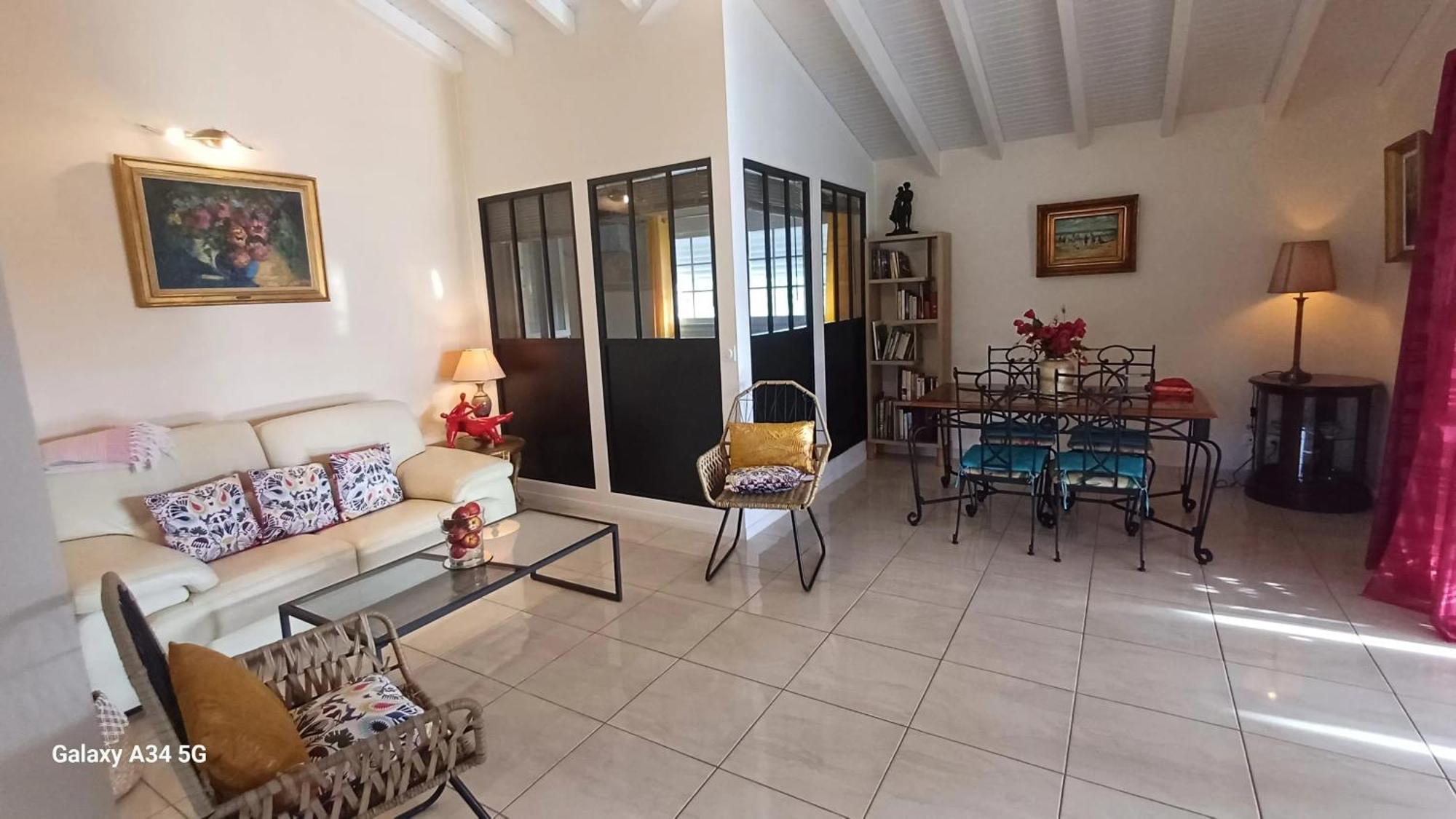 Villa Elegante A Saint Francois Avec Piscine Privee Toute L'Annee المظهر الخارجي الصورة